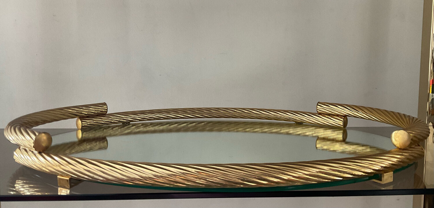 Vintage brass top from the 60s-70s