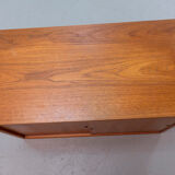 Poul Cadovius Royal System teak wall shelf, 1950s