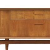Enfilade scandinave vintage en teck
