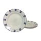 Set of 4 vintage flat plates "ste amandinoise st amand"