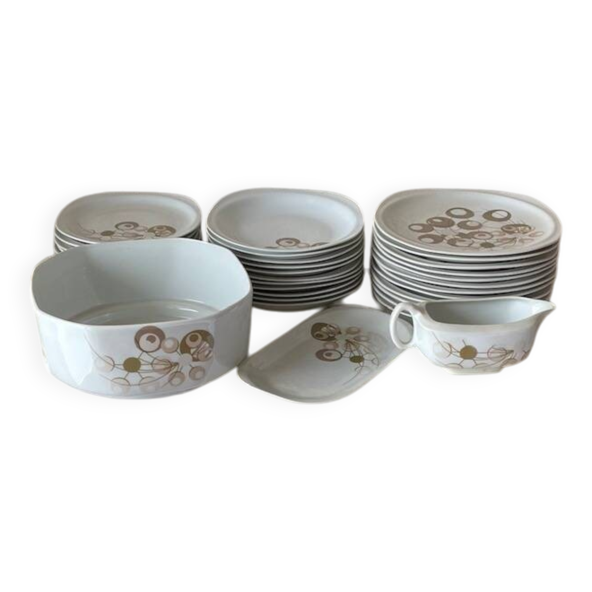 Berry high porcelain dinner service