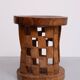 African hand carved stool Cameroon 1950s