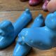 Ceramic poodle knife rest