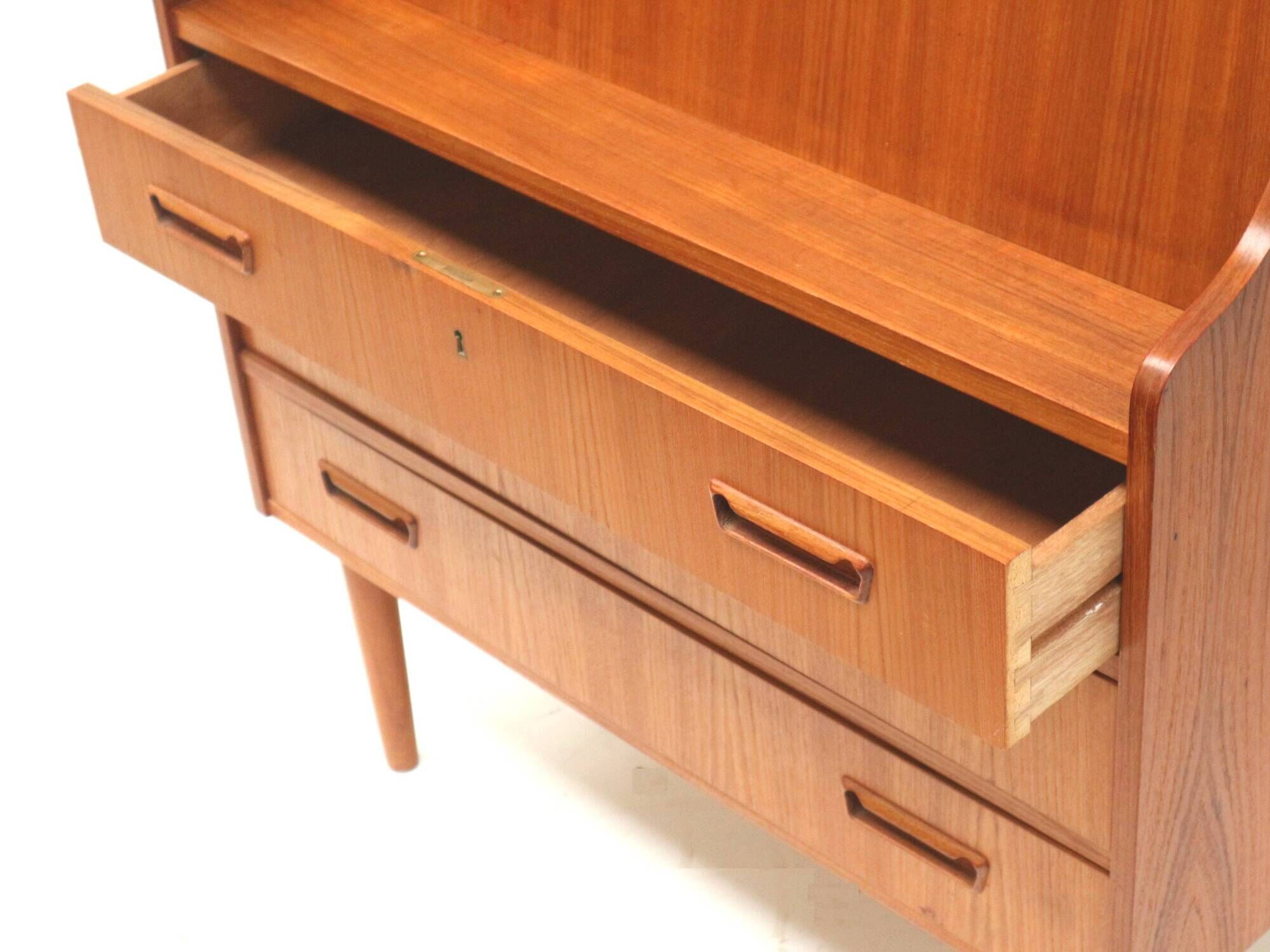 Vintage secretary designed by Gunnar Nielsen Tibergaard from the 1960s