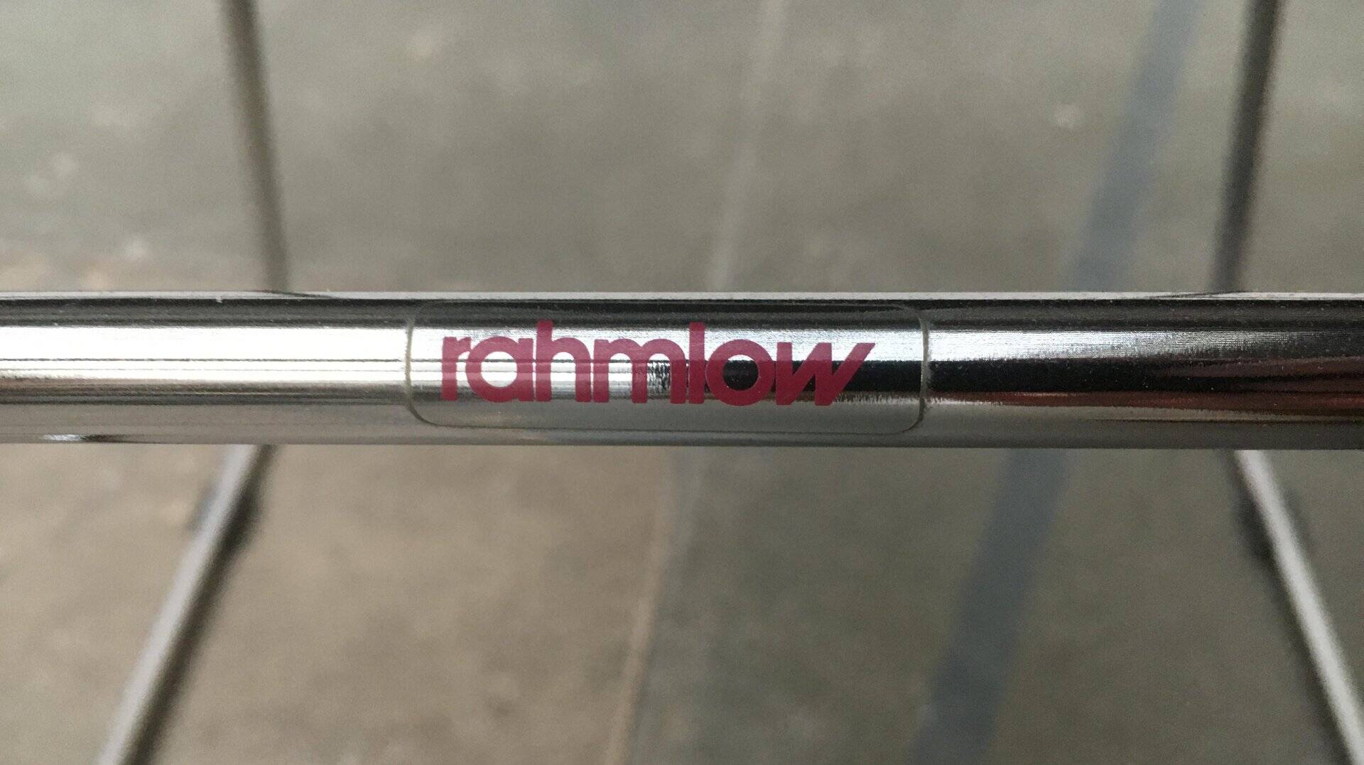 Postmodern vintage metal side chair by Rolf Rahmlow, 1980s