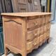 Louis xv style chest of drawers in pickled cherry