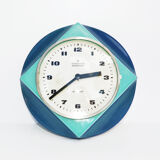 70s modern ceramic wall clock Junghans, Germany