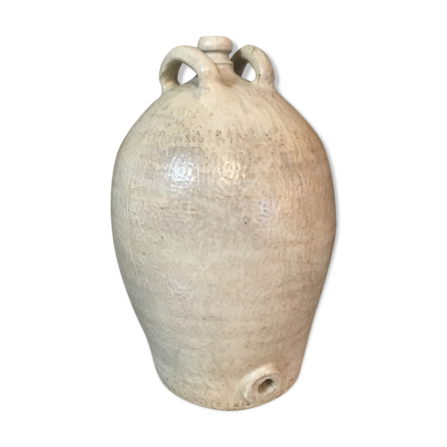 Old sandstone oil jar