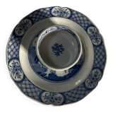 Butter dish and plate, Old Chelsea Furnivals