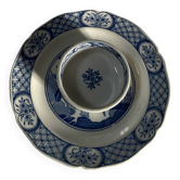 Beurrier et son assiette Old Chelsea Furnivals anciens