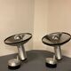 Set of Philips wall/ceiling lamps, aluminium, 1970s