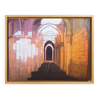 Modern Painting by Hans Vandekerkhove, San Galgano 2009