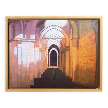 Modern Painting by Hans Vandekerkhove, San Galgano 2009