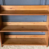 Three-level shelf in pine Ikea Leksvik Hylla 1999