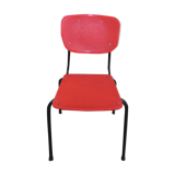 Vintage chair in red or gray