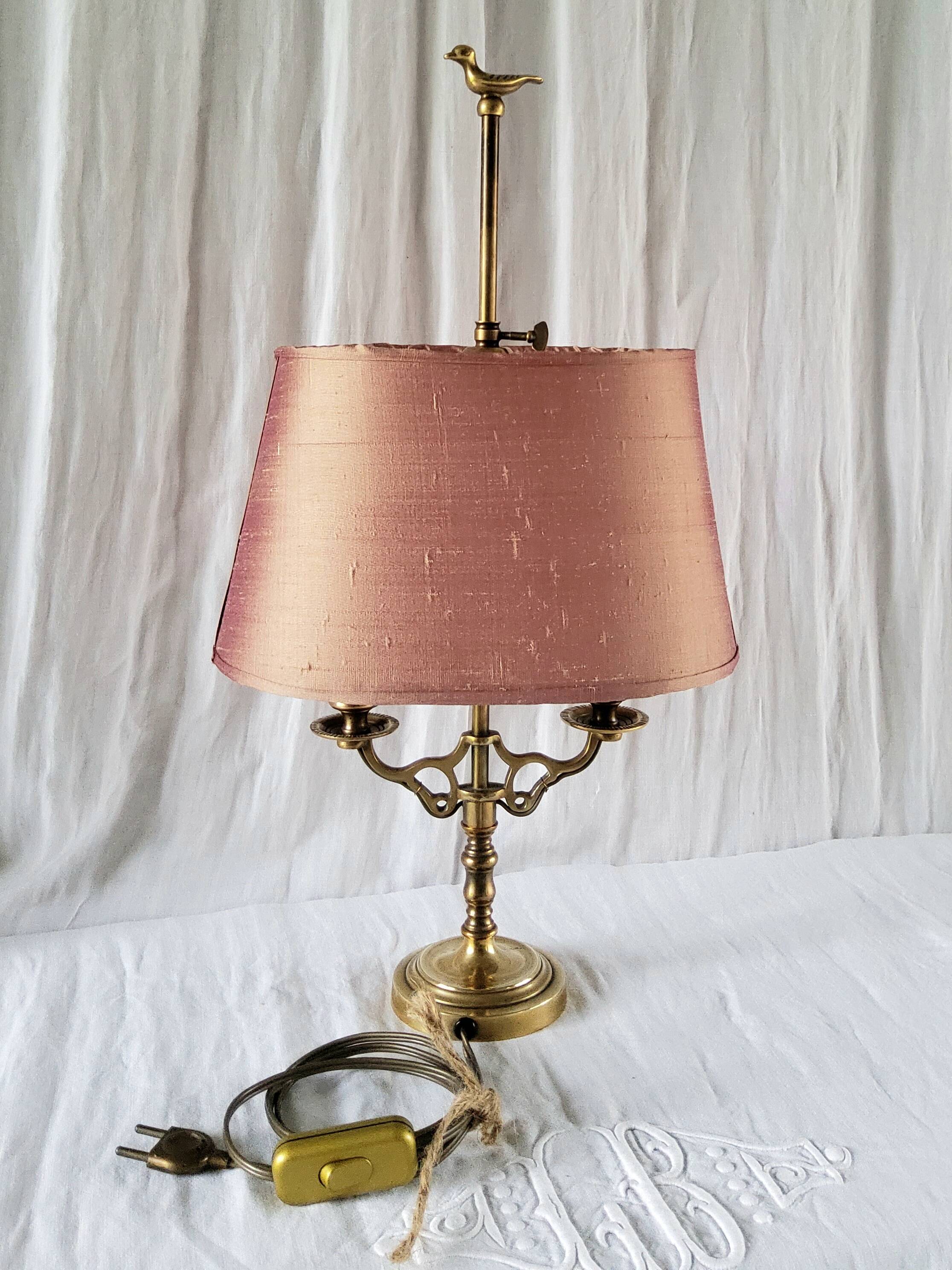 Hot water bottle lamp