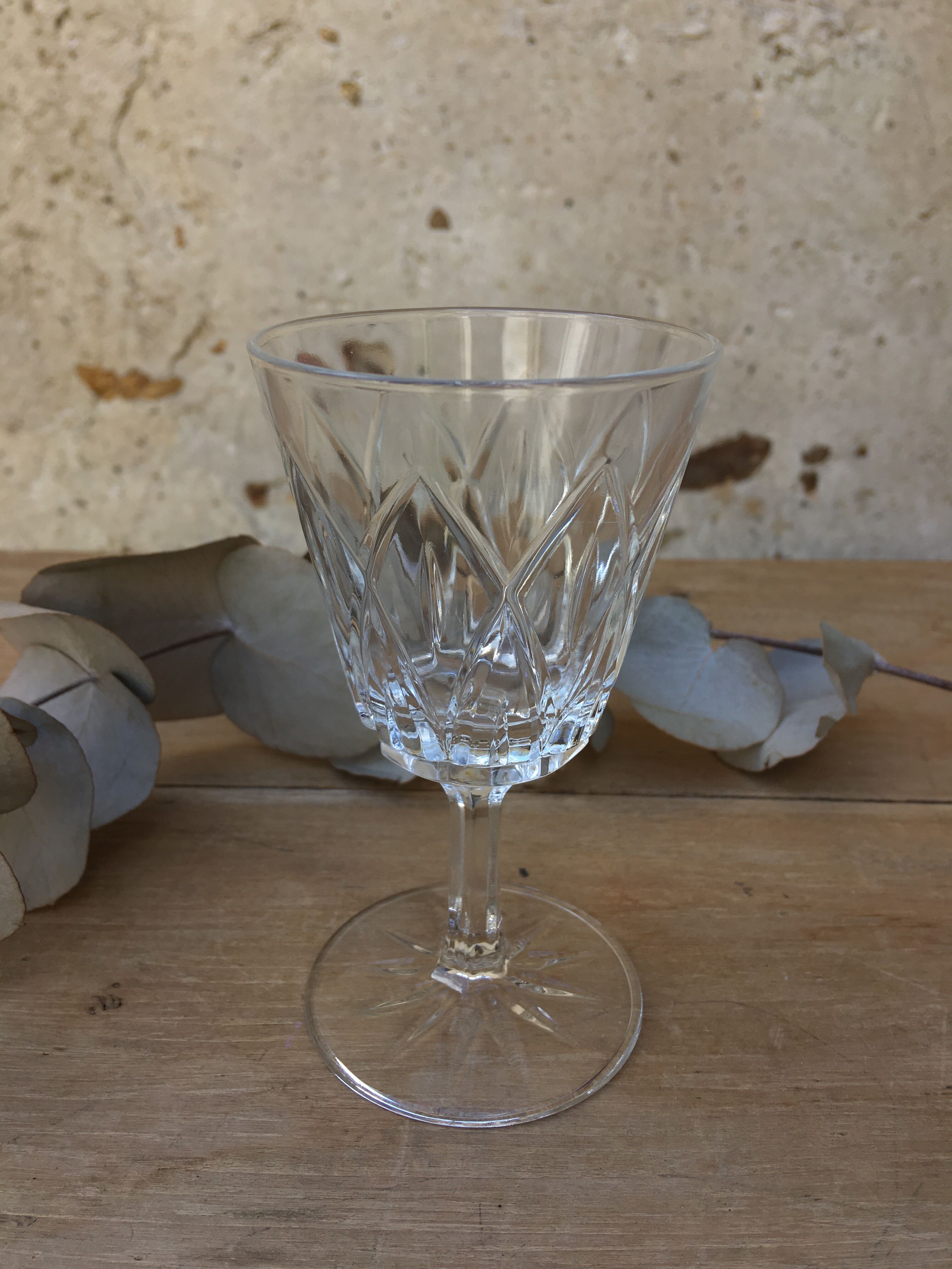Set of 6 vintage glasses