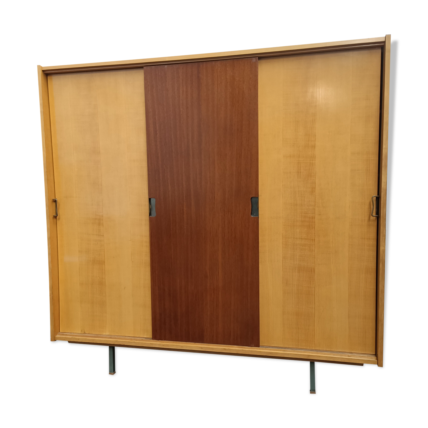 Vintage wardrobe 3 sliding doors