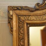 Wooden style mirror 74x104cm