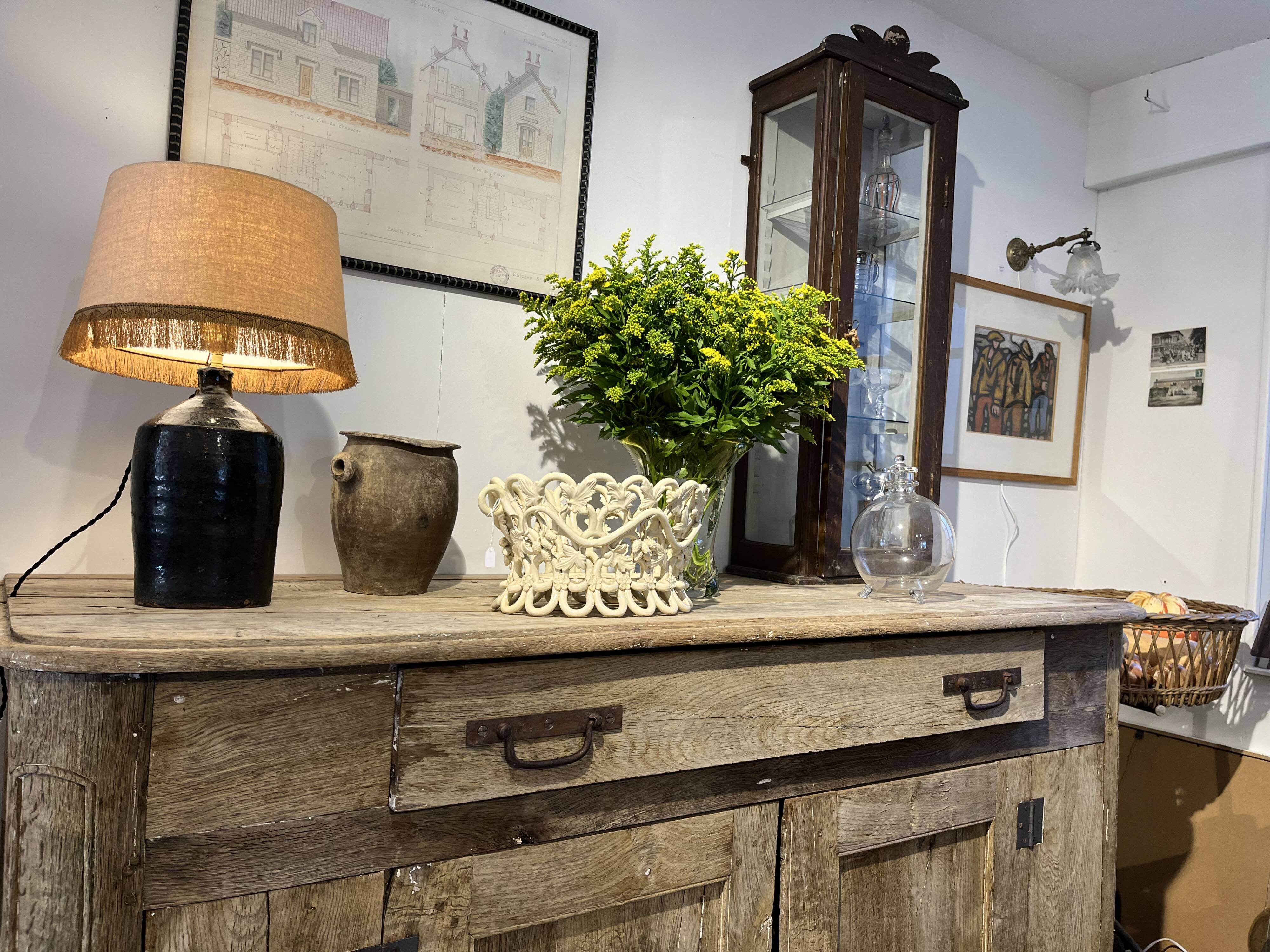Oak sideboard