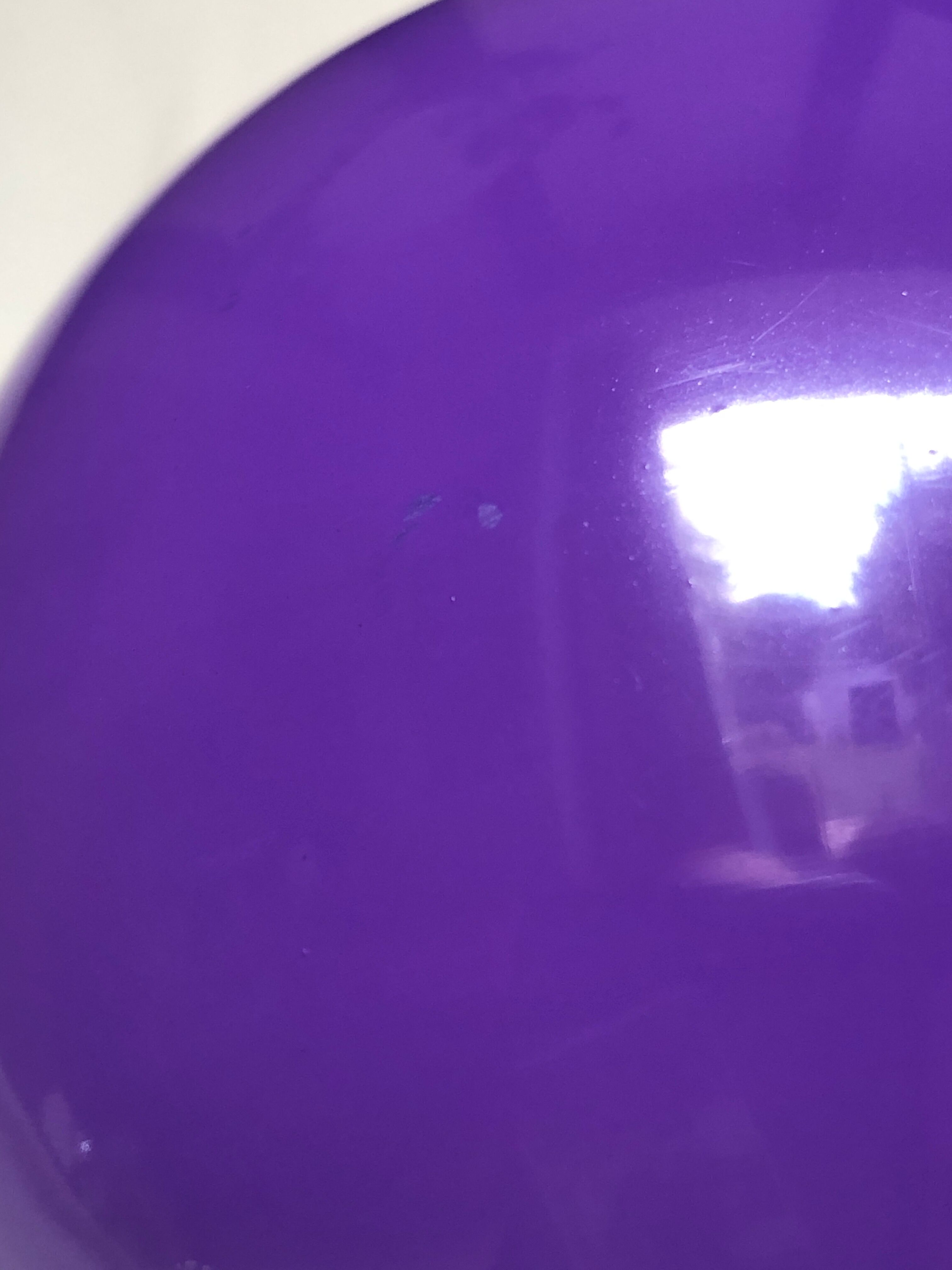 Vintage purple eyeball lamp