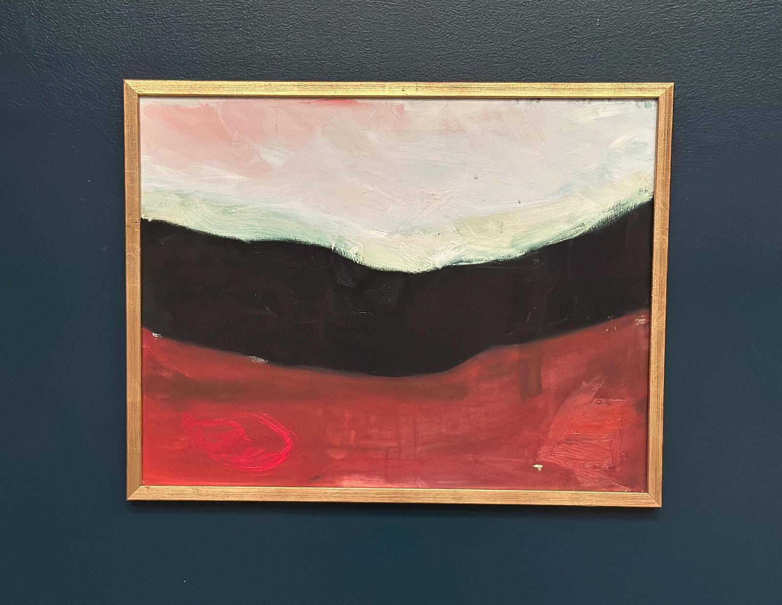 Original Oil On Canvas – “Horizon” (Unknown Artist) – Vintage – 68 × 53 cm (Approx. 27" × 21")