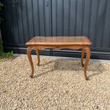 Living room table with cannage