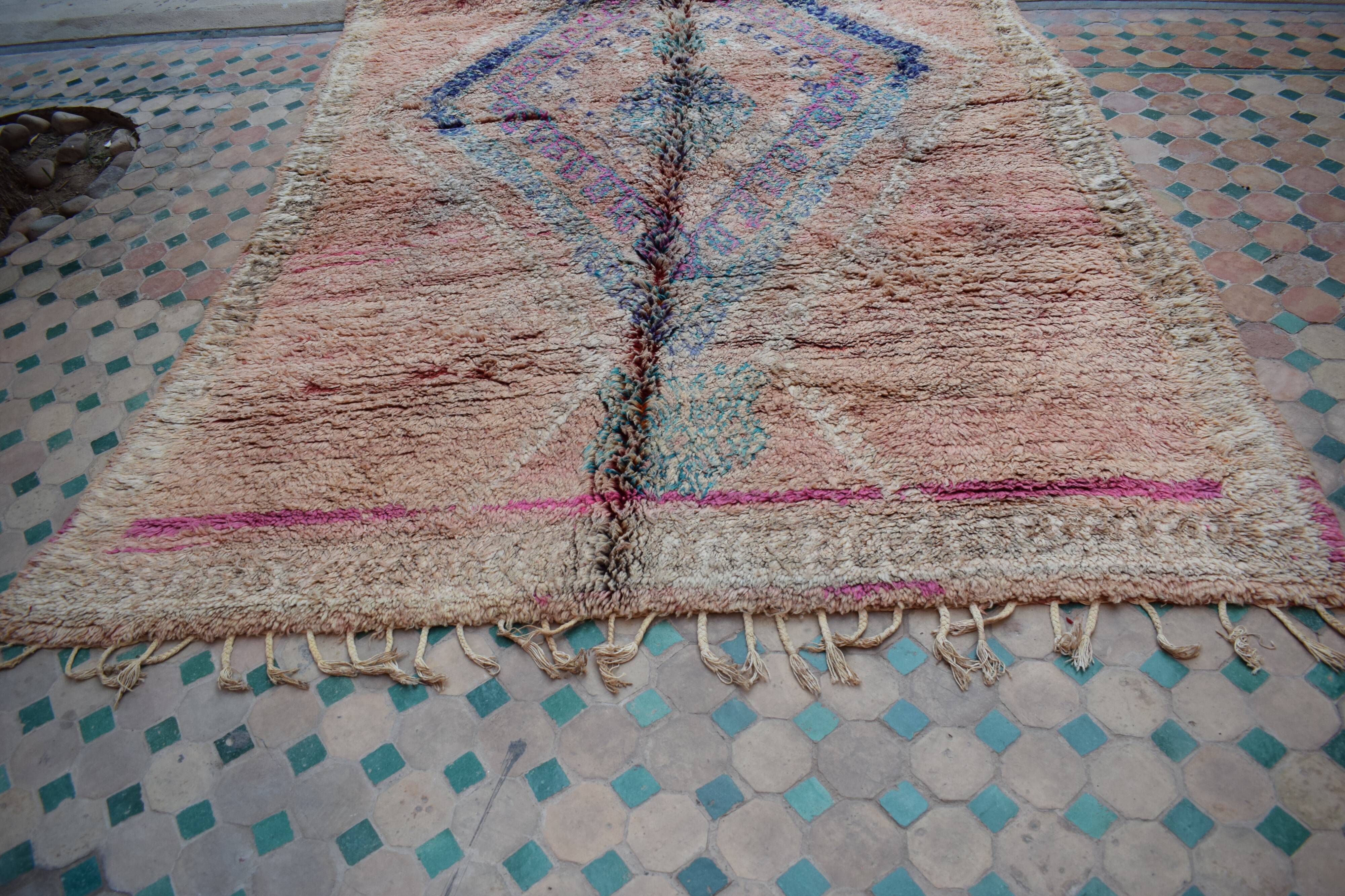 Moroccan Berber rug vintage atlas, 302x202 cm