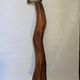 Vintage 1960s olive wood pepper mill