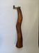 Vintage 1960s olive wood pepper mill