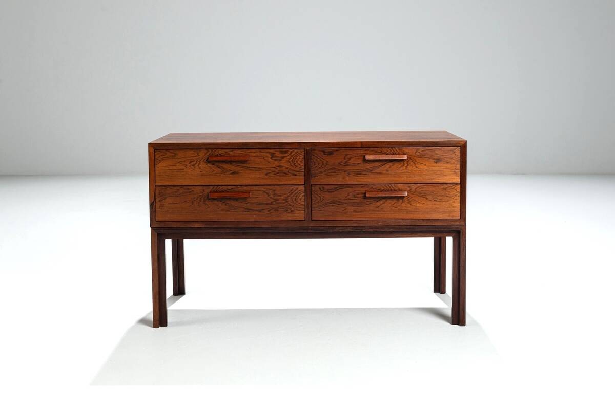 Commode en palissandre Kai Kristiansen pour Feldballes, Danemark 1960