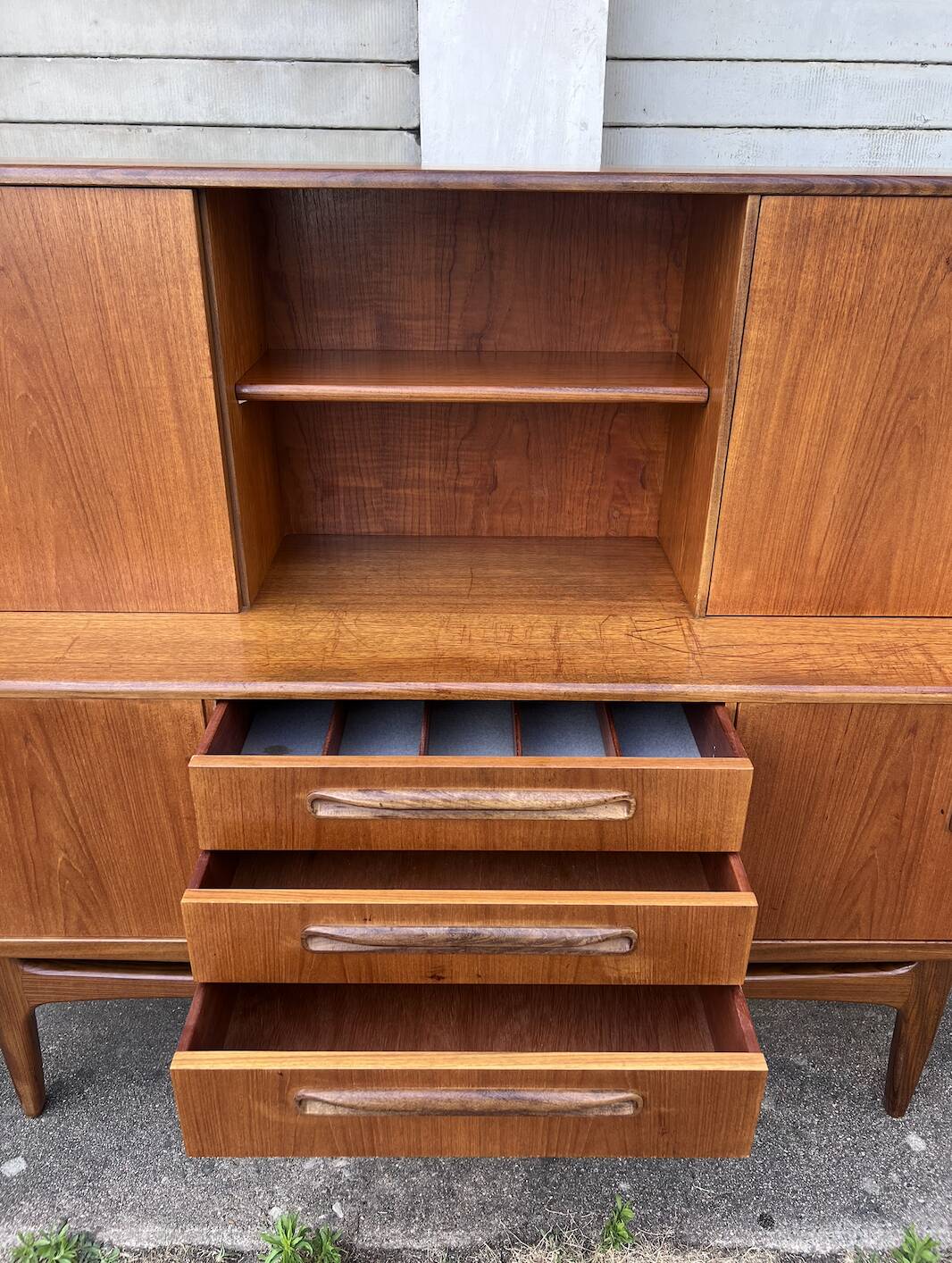High Enfilade Vintage Teak Fresco by G-Plan, 1970s