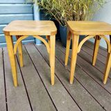 Pair of Luterma beech stools