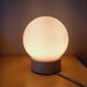 Ceramic and opaline wall light