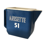 Pichet publicitaire bleu vintage 1litre anisette 51