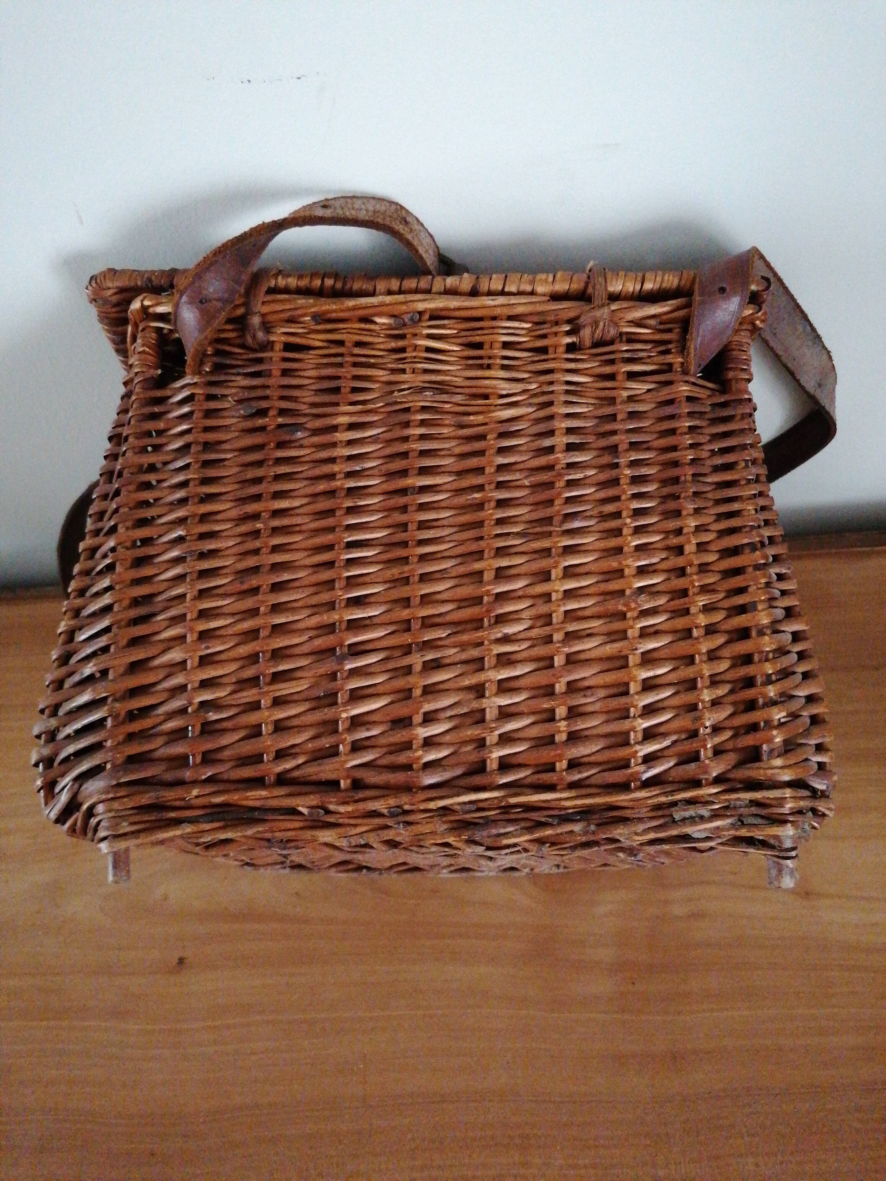 Old fisherman's basket
