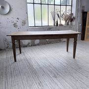 Solid oak farmhouse table with extensions (190-280cm) 1950