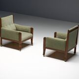 Lounge Chairs by Jac. van den Bosch, Netherlands, 1920s