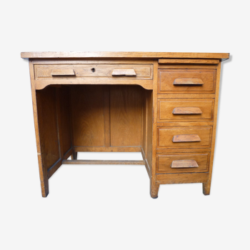 Vintage wooden desk administrative