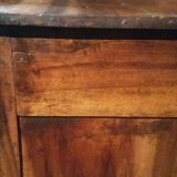 Buffet support in walnut empire era