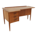 Scandinavian teak desk, Göran Strand, Lelångs Möbelfabrik, Sweden, 1950