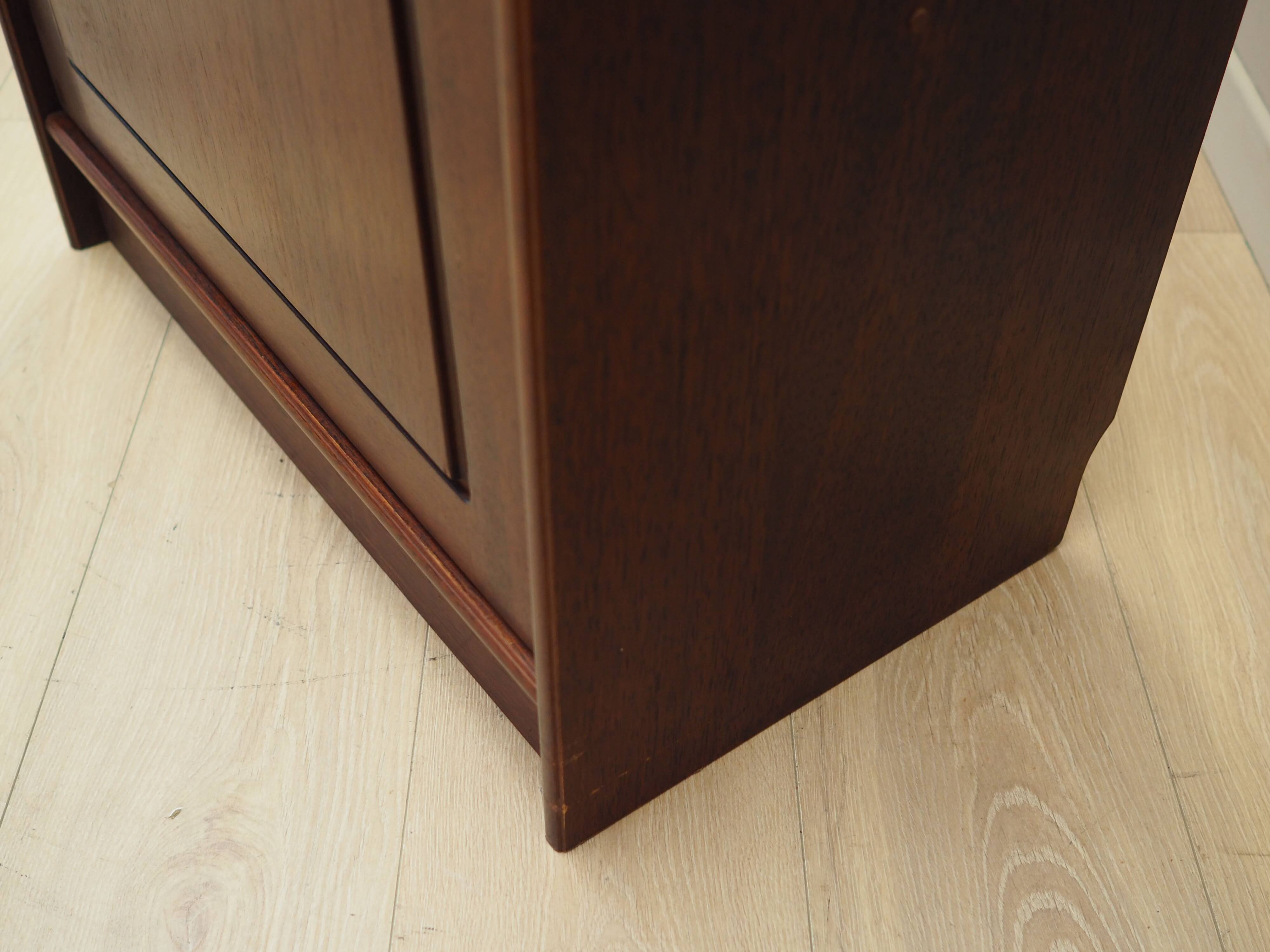 Mahogany cabinet, Danish design, 1970s, production: Denmark