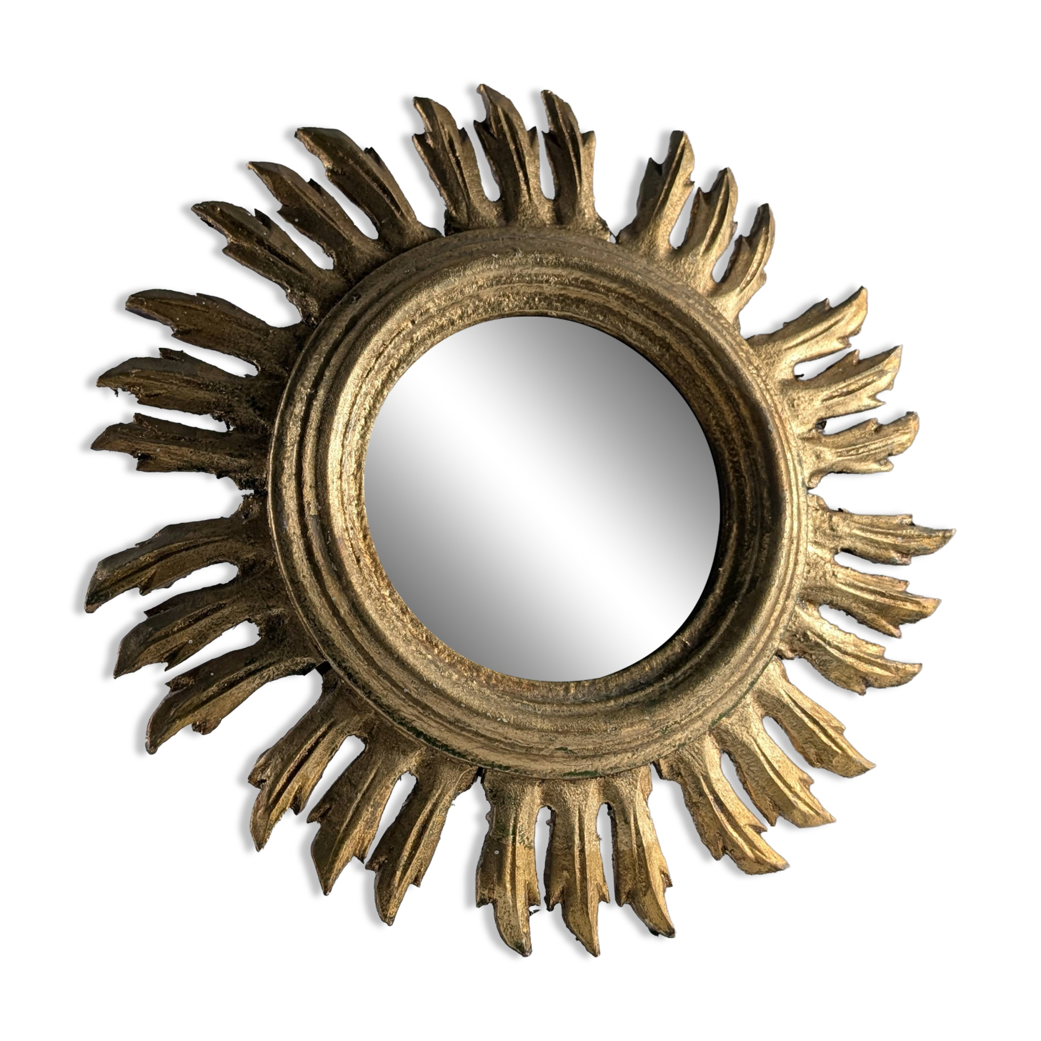 Giltwood Sunburst Mirror, 1960s