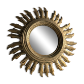 Giltwood Sunburst Mirror, 1960s