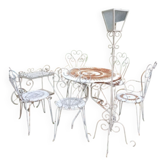 Garden furniture wrought iron