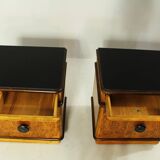 Paire de tables de chevet, années 1960
