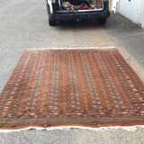 Oriental carpet silk wool