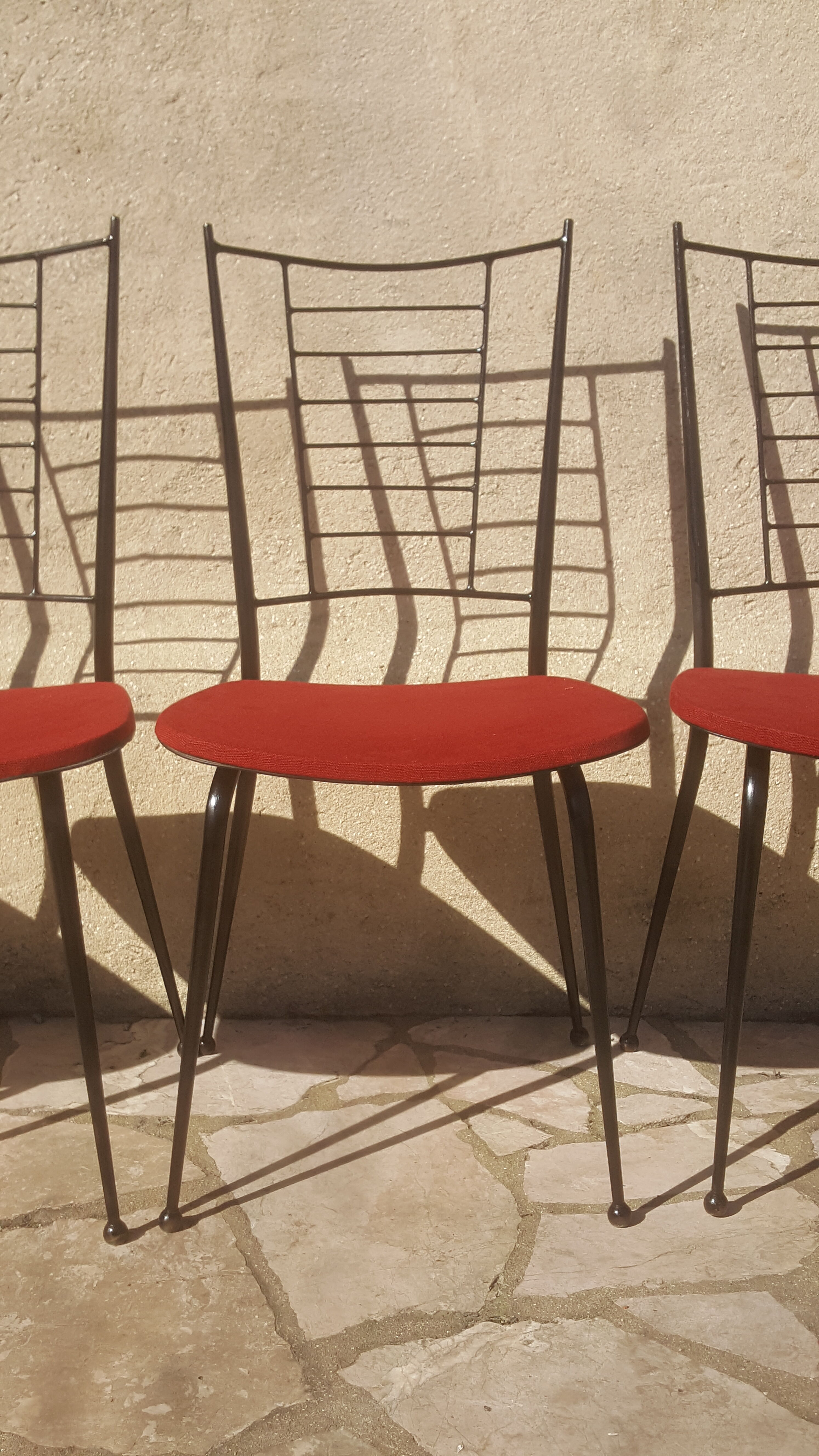 Six chairs, 1950s