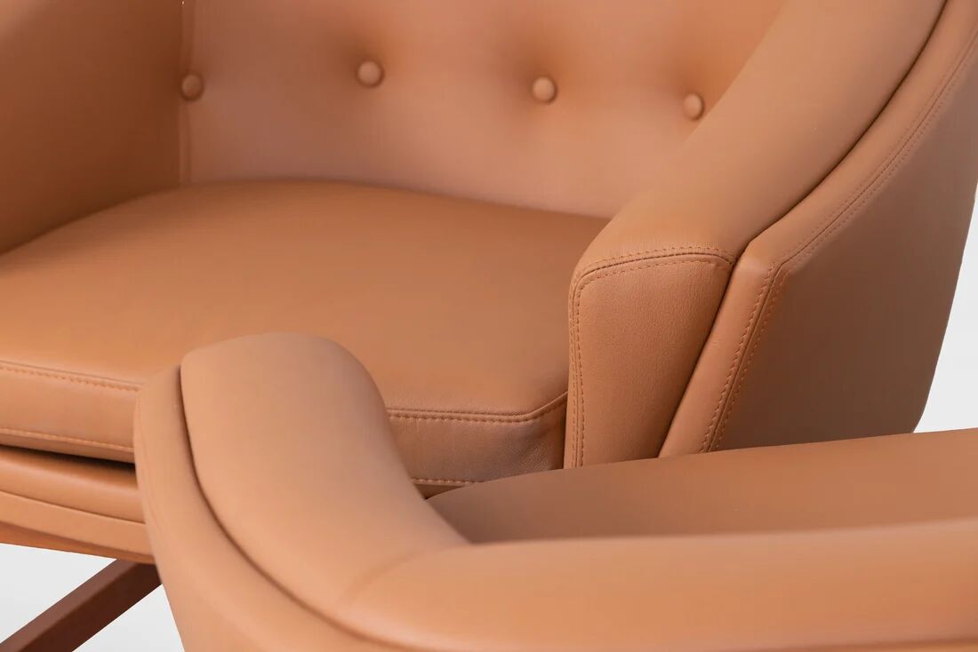 Pair of Corona lounge chairs by Lennart Bender, 1970