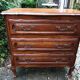 Commode Louis XV en merisier massif
